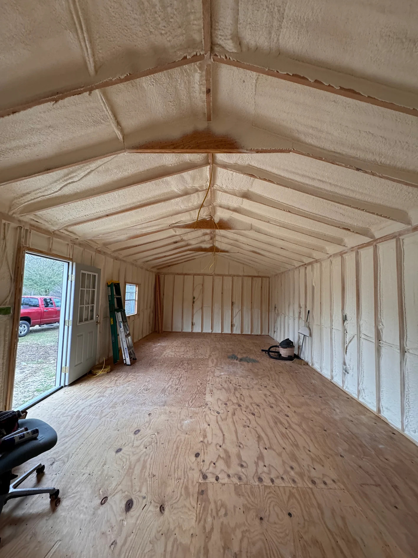 Closed-cell spray foam Insulation tyler tx